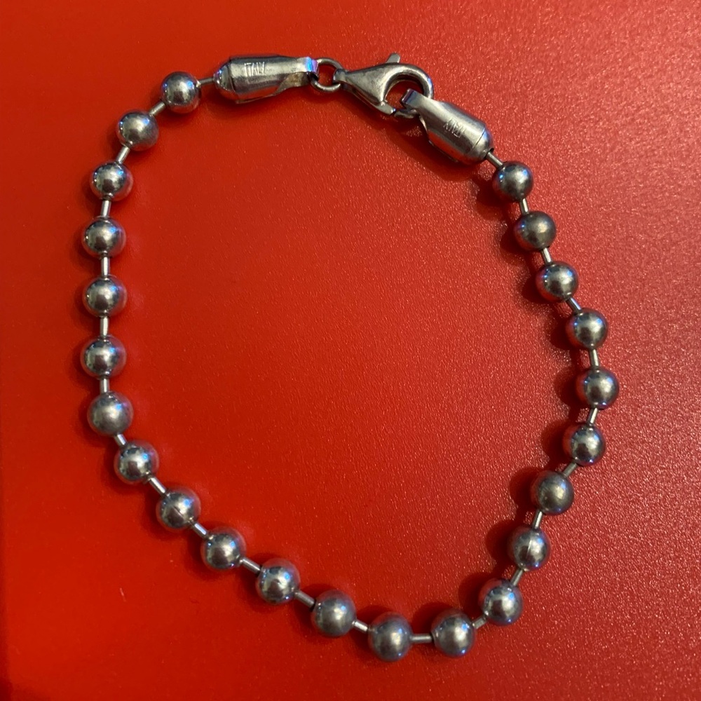 Italian vintage sterling silver bracelet